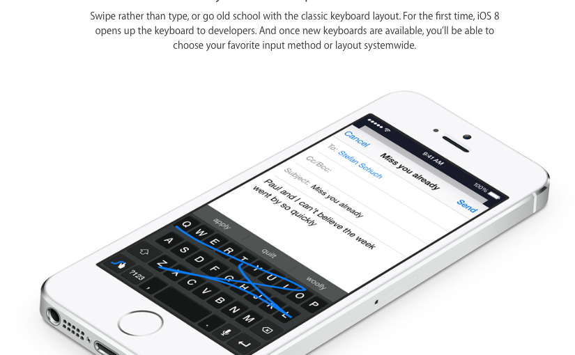 Third party keyboards top App Store charts after iOS 8 release